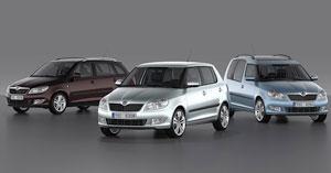 Skoda Fabia, Combi y Roomster 2010 Skoda renueva los Fabia, el Combi y el Roomster en 2010