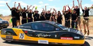 Sunswift eVe Australia se apunta un nuevo récord de velocidad “eléctrico”