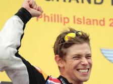 Casey Stoner (Repsol Honda) Stoner gana su segundo mundial en su cumpleaños
