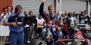 Sebastian Vettel (Red Bull Renault) Sebastian Vettel gana la Pole en Bélgica