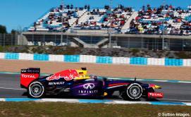 Ferrari es el más rápido de los test y Red Bull es el mejor