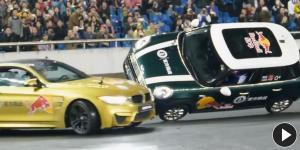 BMW M4 Coupé y Mini firman el récord de drifting más demencial en China