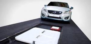 Volvo investiga la carga de coches Volvo consigue cargar un coche eléctrico de forma inalámbrica