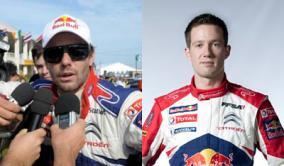 Loeb y Ogier (Equipo Citroën) Pelea en el seno del equipo Citroën