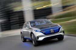 Mercedes-Benz EQ Mercedes se lleva a Frankfurt el primer eléctrico de su marca EQ