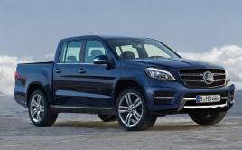 Pick-up Mercedes-Benz La pick-up de Mercedes-Benz anda cada vez más cerca