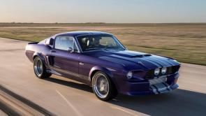 Espectacular restauración de un Shelby Mustang GT500CR