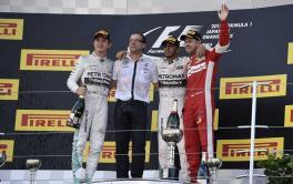 Podio del GP de Japón Mercedes rompe pronósticos en Japón, Ferrari al rebufo