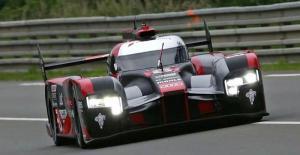 Audi en el test de Le Mans Le Mans calienta motores y Audi mira a los ojos de Porsche
