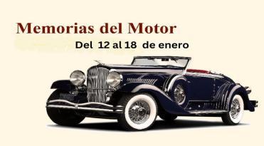 Memorias del Motor: del 12 al 18 de enero