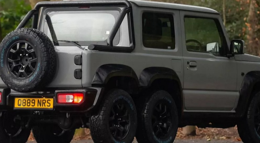Suzuki Jimny de seis ruedas 