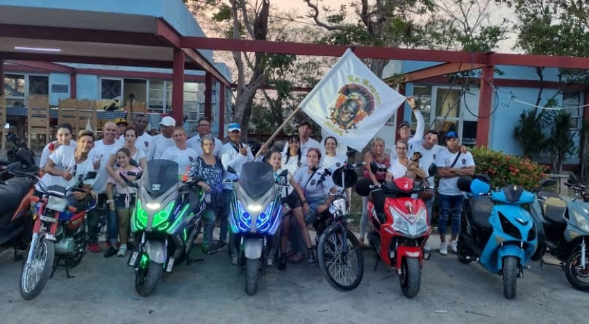 Festejos por el primer aniversario del Club de Motos “La Legión”