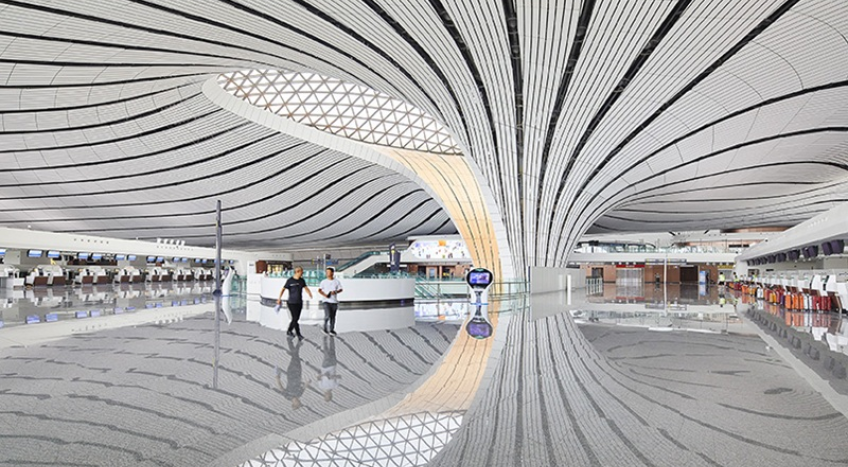 Un Gigante de cristal y acero: Daxing, el futuro del transporte aéreo 