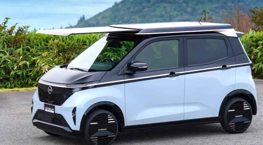 Nissan por aumentar la autonomía con toldo solar