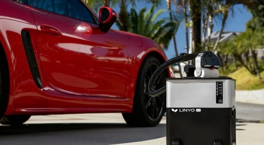 Linyo H1: el dispositivo portátil para la limpieza de su coche