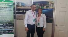 Lucas y Cecauto en el Stan de Cecauto en FIHAV 2018