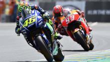 Rossi alaba la primera parte del Mundial de Márquez