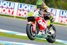 Honda se impone en Australia, pero con Crutchlow