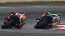 Rossi vs Márquez, la maldad contra el crimen