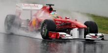 F1: la lluvia fue protagonista de los últimos ensayos en Montmeló