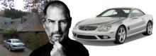 Steve Jobs usaba Mercedes, pero a su manera