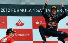 Webber le agua la fiesta a Alonso