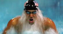 El auto de Michael Phelps