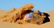 Al Attiyah acosa a Sainz en la hora de la verdad