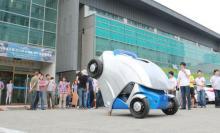 Armadillo-T, el coche plegable