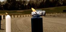 Cómo apagar 60 velas con un Chevrolet Corvette