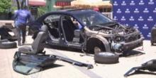 Cómo desmontar un coche en ocho minutos