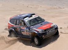 Peterhansel gana cuarta etapa y se afirma al frente del Dakar-2010 de autos