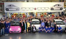 El Fiat 500 alcanza el medio millón de unidades