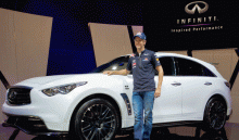 El Infiniti FX de Sebastian Vettel entra a producción