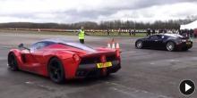 LaFerrari VS. Bugatti Veyron: La drag race que esperabas