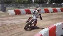 Marc Márquez se fractura el peroné haciendo Dirt Track