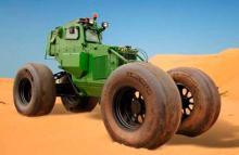 Un tanque de 7,5 t, ejerce menos presión al suelo que un conejo, gracias a Michelin