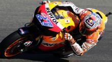 Stoner apabulla en Aragón con su novena pole de la temporada