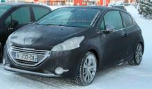 Peugeot 208 GTI, cazado en pruebas en la nieve