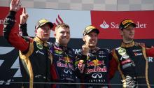 Vettel rompe la maldición de Alemania