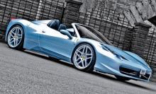 Ferrari 458 Spider por Kahn Tunes, el Ferrari azul