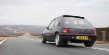 Un Peugeot 205 GTI con casi 200 CV