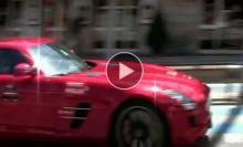 Video: Adelantando a la muerte en un SLS AMG