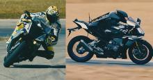 El curioso enfrentamiento entre Valentino Rossi y su alter ego robótico