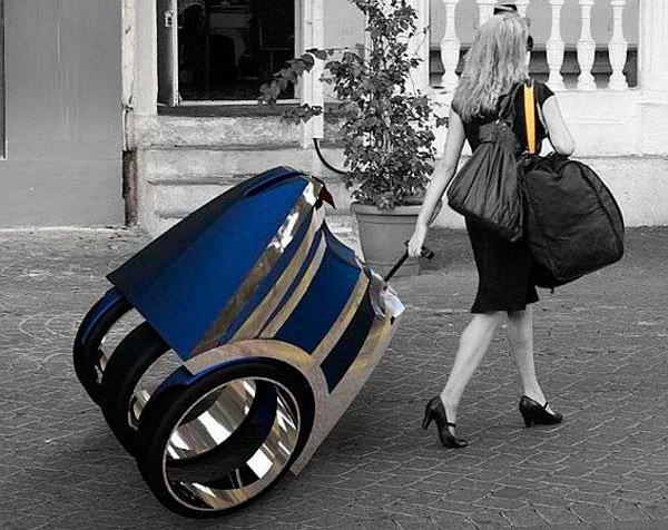 Atticus Reparador tela Soleil Concept, el auto-maleta | Excelencias del Motor