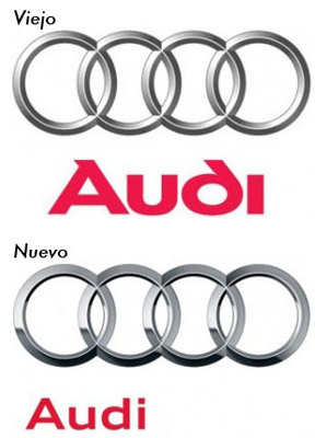 Los Cuatro Aros Del Logotipo De Audi Excelencias Del Motor